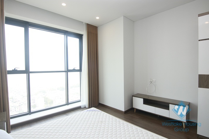 Modern two bedrooms apartment for rent in Sun Grand City Ancora, Luong Yen, Ha Noi